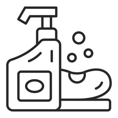   Soap line icon