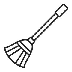   Broom line icon