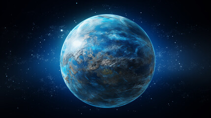 3D illustration of the planet Earth from space. Background for earth day, astronomy day, and environment day