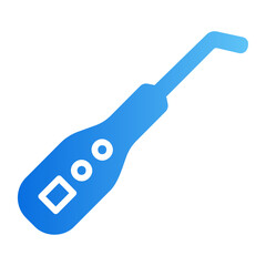 dental irrigator gradient icon
