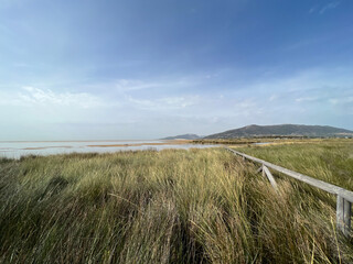 Sand dunes and the beach around Tarifa