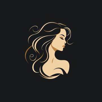 recommend clip art: Beauty logo simple minimalist . Generative AI