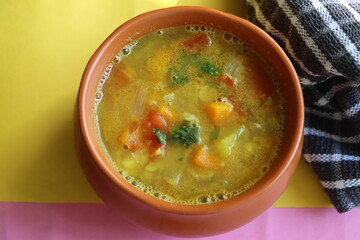 Dal fry or Dal Tadka, Indian food, usually prepared with yellow lentils or pigeon pea lentils, dish tempered with ghee and spices, super comforting and makes a great meal with boiled rice,