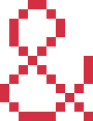 pixzel sign symbol ampersand