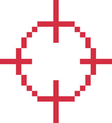 pixzel sign symbol taget