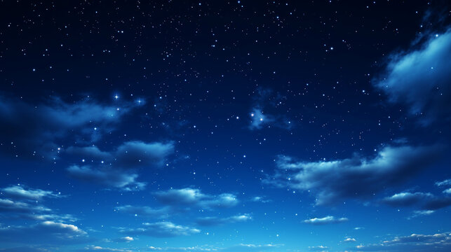 starry night sky high definition(hd) photographic creative image