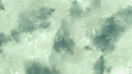 Abstract light green watercolor background. Background with scratch texture. White green watercolor background texture.