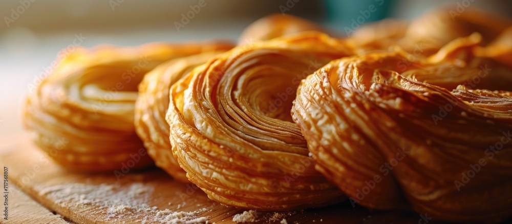 Poster oreja mexican sweet bread made with puff pastry its name comes from its shape similar to that of ear