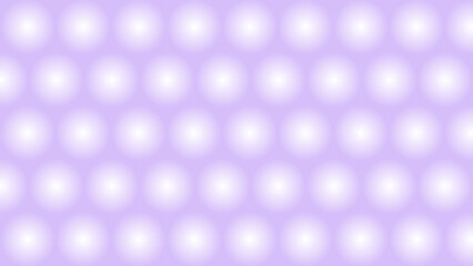 Purple abstract background with glowing balls