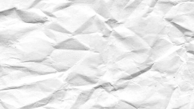 crumpled paper texture background animation 