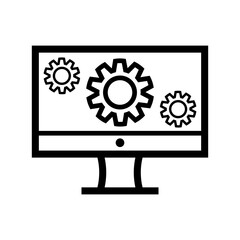 setting or option in monitor