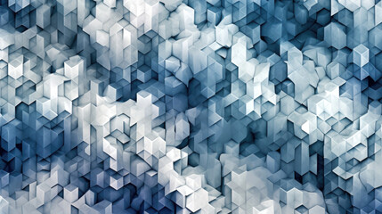 3D mosaic graphic low-poly template background