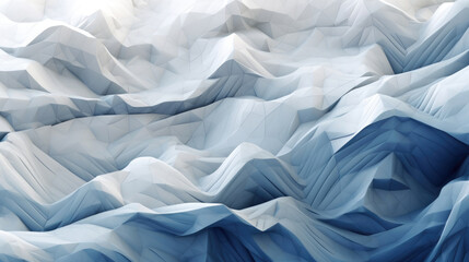 Obraz premium 3D mosaic graphic low-poly template background