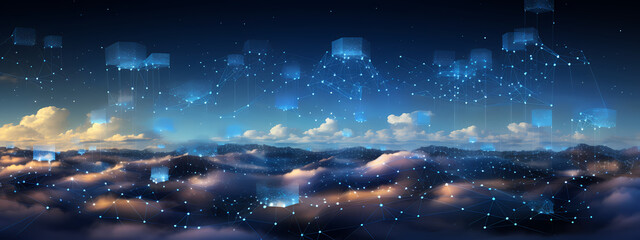 Horizon of Hexagons: Weaving the Web of Cloud Data