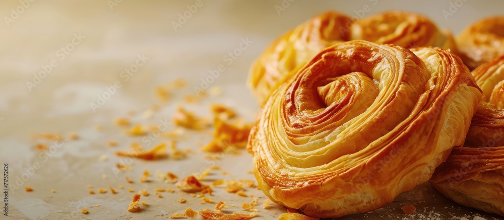Poster oreja mexican sweet bread made with puff pastry its name comes from its shape similar to that of ear