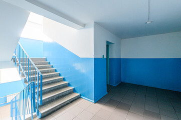 interior apartment room stairs, steps staircase inside house