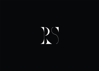 Best RS letter logo design and initial logo