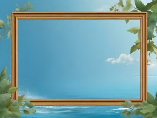 frame on the chalkboard, Generative AI