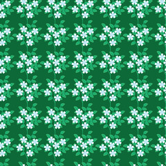 Free vector watercolor winter flowers.