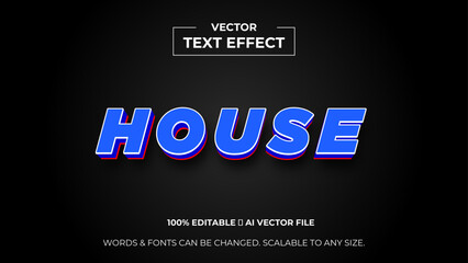 3d text effect background. Editable text style effect. vector editable font for graphic tee, banner, poster, post, cover, flyer, brochure, card, backdrop, social media or logo. vector illustration