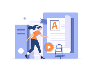 online library or bookshop landing page,App for reading, buying and downloading books