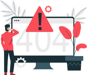 Page Not Found Illustration