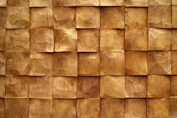 A detailed close-up of a wooden wall. Ideal for adding texture and warmth to design projects