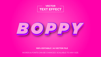 3d text effect background. Editable text style effect. vector editable font for graphic tee, banner, poster, post, cover, flyer, brochure, card, backdrop, social media or logo. vector illustration