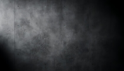 Fototapeta premium Black wall texture rough background dark . concrete floor. Generative AI.