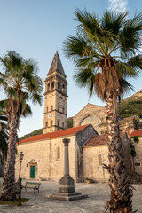 Morning walk in the old town of Kotor, Montenegro