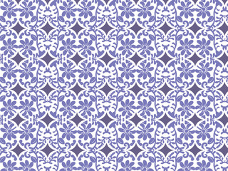 seamless pattern with flowers