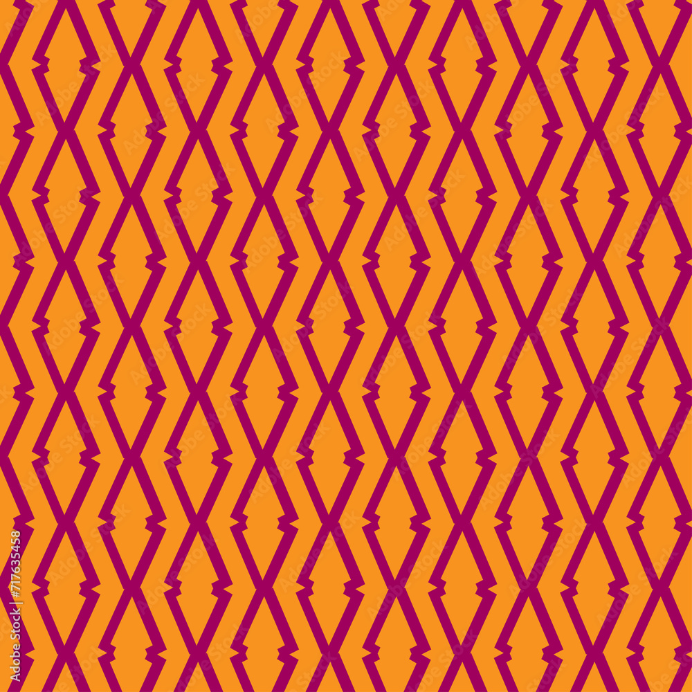 Poster seamless pattern with shapes
