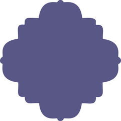 vector of a purple cloud
