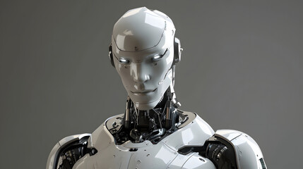 humanoid, android robot, futuristic robot, AI robot model