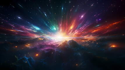 Neon speed abstract background, digital abstract background