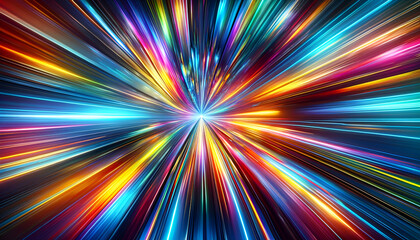 Obraz premium Stellar Streamline: Purple Plasma Propulsion. Generative AI.
