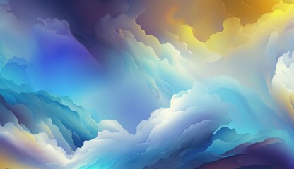modern and bright holographic gradient texture backdrop