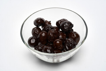 Black olives in brine