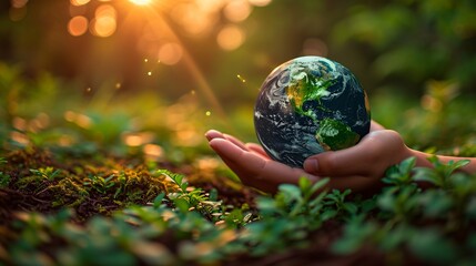 Eco-Friendly Earth Day Celebration Generative AI