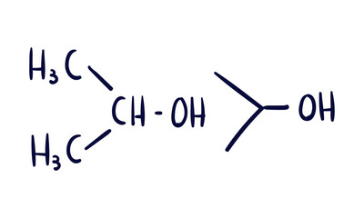 vector hand drawn scientific formula