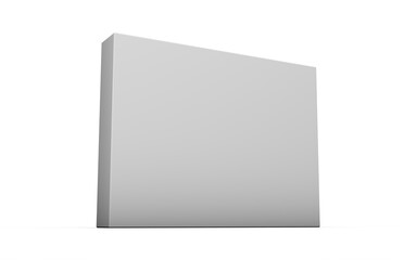 Portfolio display panels - 3D rendering