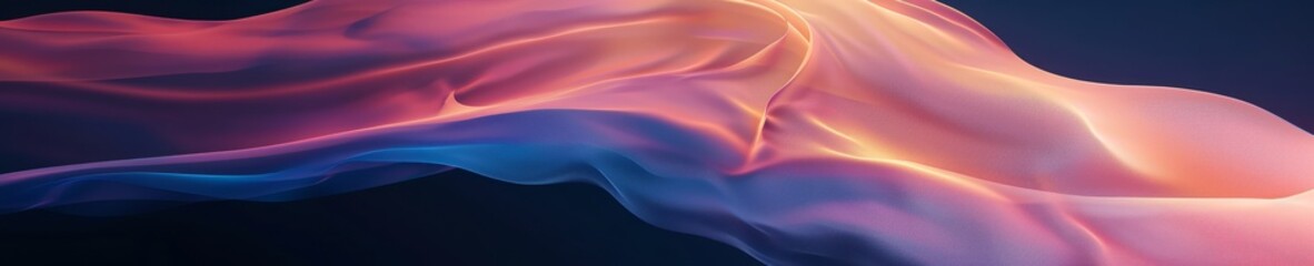 Obraz premium colourful banner image with copy space in flat abstract matte design style