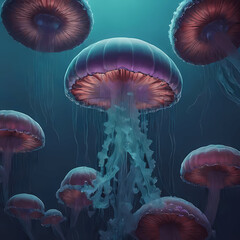 Obraz premium Jellyfish