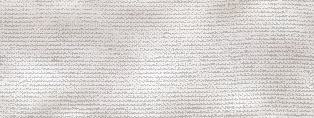 Seamless texture of white microfiber towel. Pattern with small loops of fabric for cleaning. Background in the form of a terry rug. Vector illustration