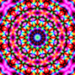 abstract pattern kaleidoscope Illustration with a kaleidoscope. psychedelic background.
