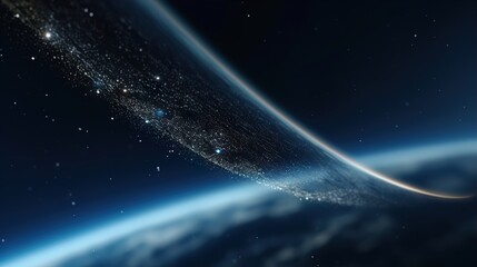 Obraz premium space background