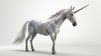 Obraz na płótnie Canvas ユニコーンのイメージ - image of Unicorn - No4-1 Generative AI