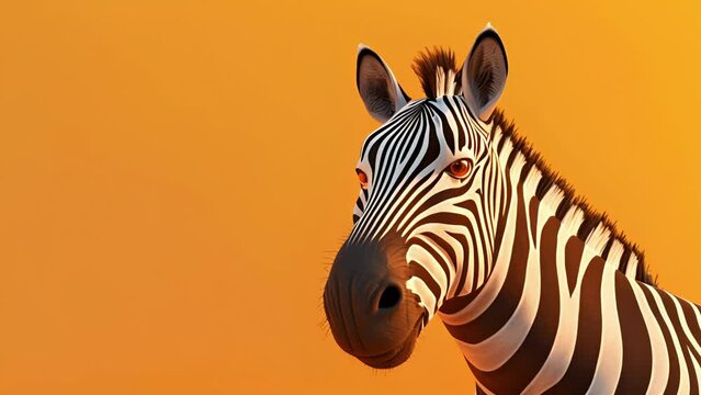 Cartoon digital avatars of Zuri the Zebra, whose designs often feature a mix of thick and thin stripes in unexpected ways.