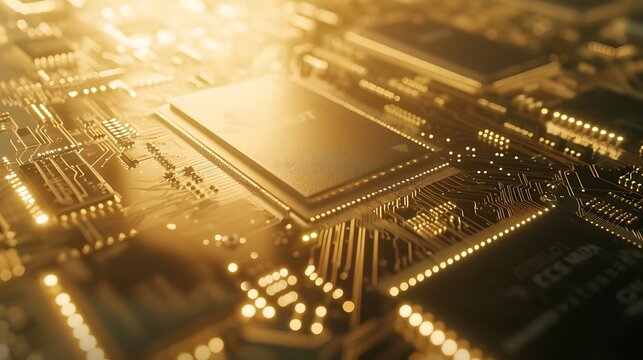 Generative AI : Ai powered microprocessor unit for mobile computer units.