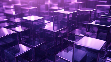 Abstract purple 3D background